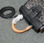 Goyard mini sigon Saddle bag Black Size:18*15*20*9cm - Image 5