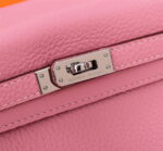 Hermès Kelly  Calf Sliver hardware Sakura Pink size: 25 - Image 5