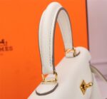Hermès Kelly ???????????????? Calf Gold hardware Milkshake white size: ????????????????/ ???????????????? - Image 7