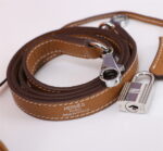 Hermès Kelly Calf Sliver hardware Golden brown size: 25 - Image 8