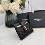 YSL Saint Laurent card leather wallet 608 size: 12*9cm - Image 2