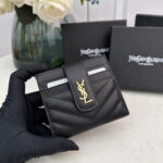 YSL Saint Laurent card leather wallet 608 size: 12*9cm - Image 6