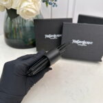 YSL Saint Laurent card leather wallet 608 size: 12*9cm - Image 8