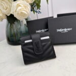 YSL Saint Laurent card leather wallet 608 size: 12*9cm - Image 4