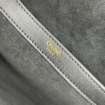 CELINE CABAS TRIOMPHE Draw the rope Tote Bag Shoulder bag Black Size: 44 * 28 * 18cm - Image 7