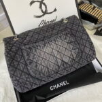 Chanel denim Shoulder bag Do old paint size: 42*27*15 CM - Image 6