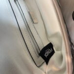 FENDI 2023 latest BAGUETTE bag with Leather strap F2029 Size:26-5-15CM - Image 9