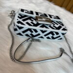 FENDI 2023 latest BAGUETTE bag with Chain strap F2029 Size:19-5-15CM - Image 7