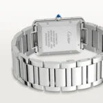 Cartier / TANK MUST WATCH Tank Must watch, extra-large model, mechanical movement with automatic winding, caliber 1847 MC. Steel case, Ref. WSTA0053 - Image 4