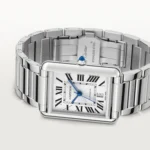 Cartier / TANK MUST WATCH Tank Must watch, extra-large model, mechanical movement with automatic winding, caliber 1847 MC. Steel case, Ref. WSTA0053 - Image 3