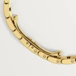Cartier / TANK FRANÇAISE WATCH Tank Française watch, medium model, quartz movement. Case and faceted crown in 18K yellow gold (750/1000)Ref. WJTA0040 - Image 8