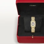Cartier / TANK FRANÇAISE WATCH Tank Française watch, small model, quartz movement. Case in 18K yellow gold (750/1000). Ref. WGTA0114 - Image 10