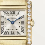 Cartier / TANK FRANÇAISE WATCH Tank Française watch, small model, quartz movement. Case and faceted crown in 18K yellow gold (750/1000)Ref. WJTA0039 - Image 2