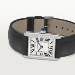 Cartier / TANK MUST WATCH Tank Must watch, small model, high autonomy quartz movement. Steel case,  Ref. W4TA0016 - Image 4
