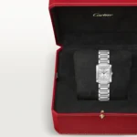 Cartier / TANK FRANÇAISE WATCH Tank Française watch, small model, quartz movement. Steel case.   Ref. WSTA0065 - Image 10