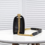 Chanel Lamb skin chain crossbody bag with gold hardware size: 25*15*9cm - Image 5