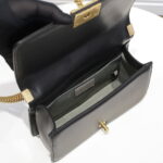 Chanel Lamb skin chain crossbody bag with gold hardware size: 25*15*9cm - Image 6