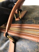 CELINE new travel bag leather Black 8029 size: 50 * 28* 22.5cm - Image 3