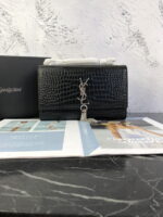 YSL SAINT LAURENT SLP with sliver hardware size24/15/6cm