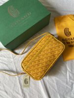 Goyard mini Camera bag yellow size:23*8*14cm - Image 9