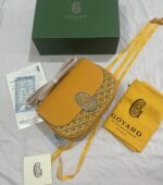 Goyard Goyardine Shell bag Yellow Size: 26*18*8cm - Image 2