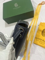 Goyard Goyardine Shell bag navy blue Size: 26*18*8cm - Image 8