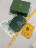 Goyard Goyardine Shell bag Green Size: 26*18*8cm - Image 2