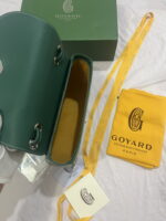 Goyard Goyardine Shell bag Green Size: 26*18*8cm - Image 4