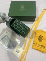 Goyard Goyardine Shell bag Green Size: 26*18*8cm - Image 8