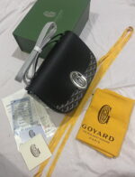 Goyard Goyardine Shell bag Black Size: 26*18*8cm - Image 2