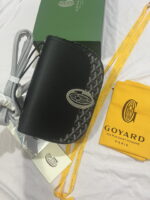 Goyard Goyardine Shell bag Black Size: 26*18*8cm - Image 8