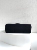 CELINE horizontal printed canvas and calfskin handbag Black Size: 44*32*16cm - Image 6
