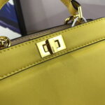 FENDI PeekaboolseeuPetite 0778 Yellow size: 20*15.5*11CM - Image 5