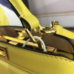 FENDI PeekaboolseeuPetite 0778 Yellow size: 20*15.5*11CM - Image 7