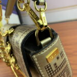 FENDI Fendace La Medusa Mini baguette bag Size: 20*13*5CM - Image 7