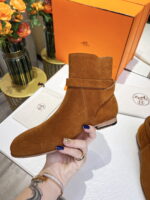 Hermes Classic Western combat boots size:35-40 (41 customized) note shoes size when you fill shipping address - Image 2