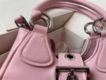 Prada leather Underarm bag pink 1BA381 size: 22.5cm - Image 4