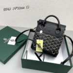 Goyard goyardalpin mini backpack Black Size: 8.5*18.5*21.5cm - Image 4