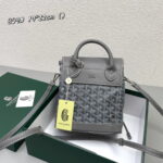 Goyard goyardalpin mini backpack grey Size: 8.5*18.5*21.5cm - Image 3