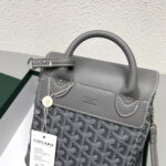 Goyard goyardalpin mini backpack grey Size: 8.5*18.5*21.5cm - Image 6