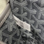 Goyard goyardalpin mini backpack grey Size: 8.5*18.5*21.5cm - Image 8