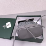 Goyard goyardalpin mini backpack grey Size: 8.5*18.5*21.5cm - Image 9