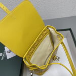 Goyard goyardalpin mini backpack yellow Size: 8.5*18.5*21.5cm - Image 4
