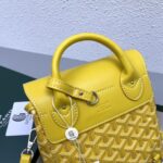Goyard goyardalpin mini backpack yellow Size: 8.5*18.5*21.5cm - Image 8