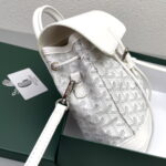 Goyard goyardalpin mini backpack white Size: 8.5*18.5*21.5cm - Image 8