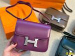 Hermès Constance cowhide leather size: 18*15cm - Image 6