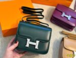 Hermès Constance cowhide leather size: 18*15cm - Image 2