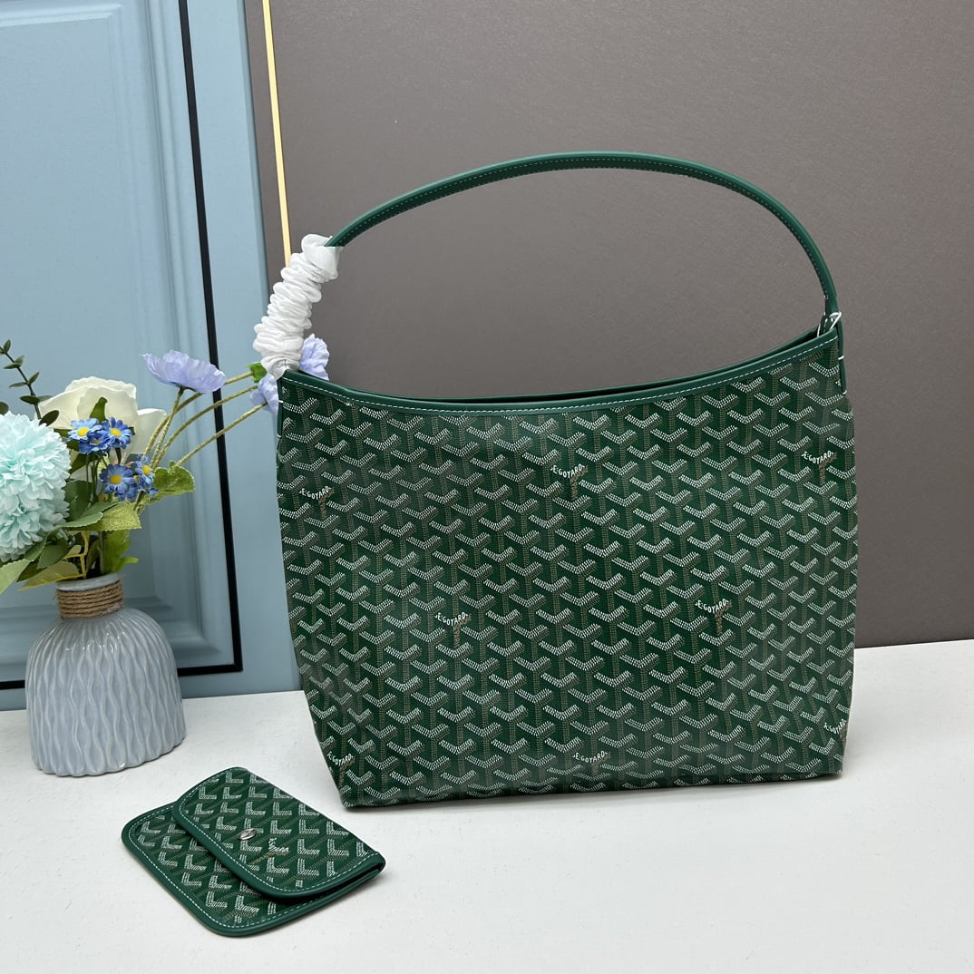 i1677787203_1249_2.jpg Goyard Goyardine & Chevroches Bohème Hobo Size:27*15*42 cm - Image 1