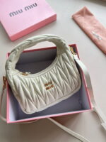 MiuMiu hobo wander sheepskin handbag size: 20*13*6cm - Image 2