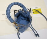 FENDI mini bucket bag 0189 Blue - Image 7
